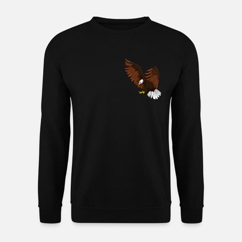 Eagle - Unisex Sweatshirt - black