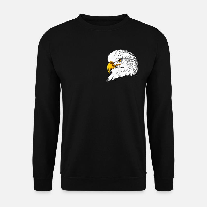 Eagle - Unisex Sweatshirt - black