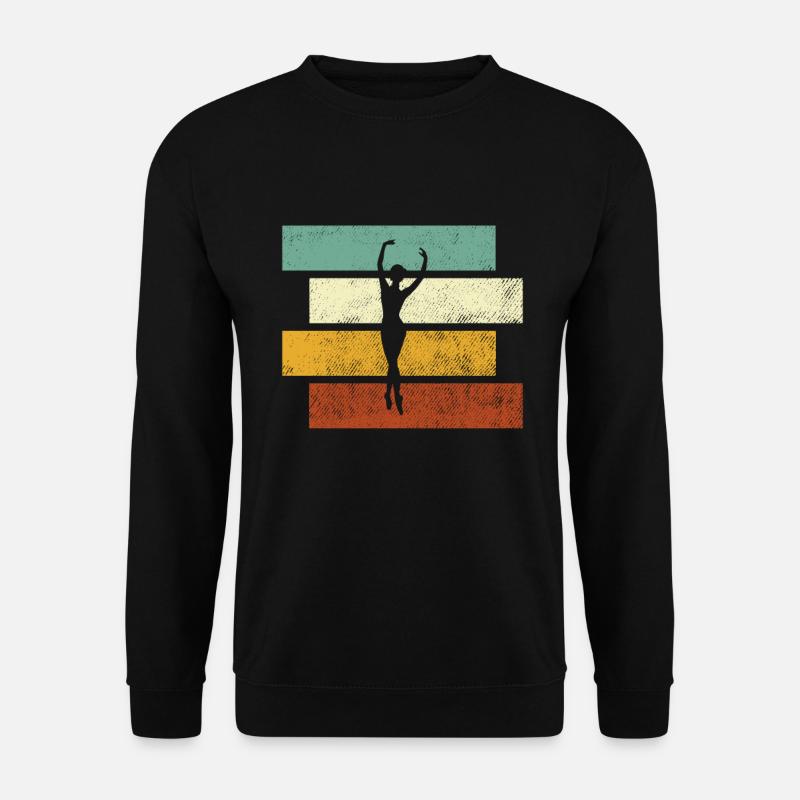 Tanzen Retro - Unisex Pullover - Schwarz