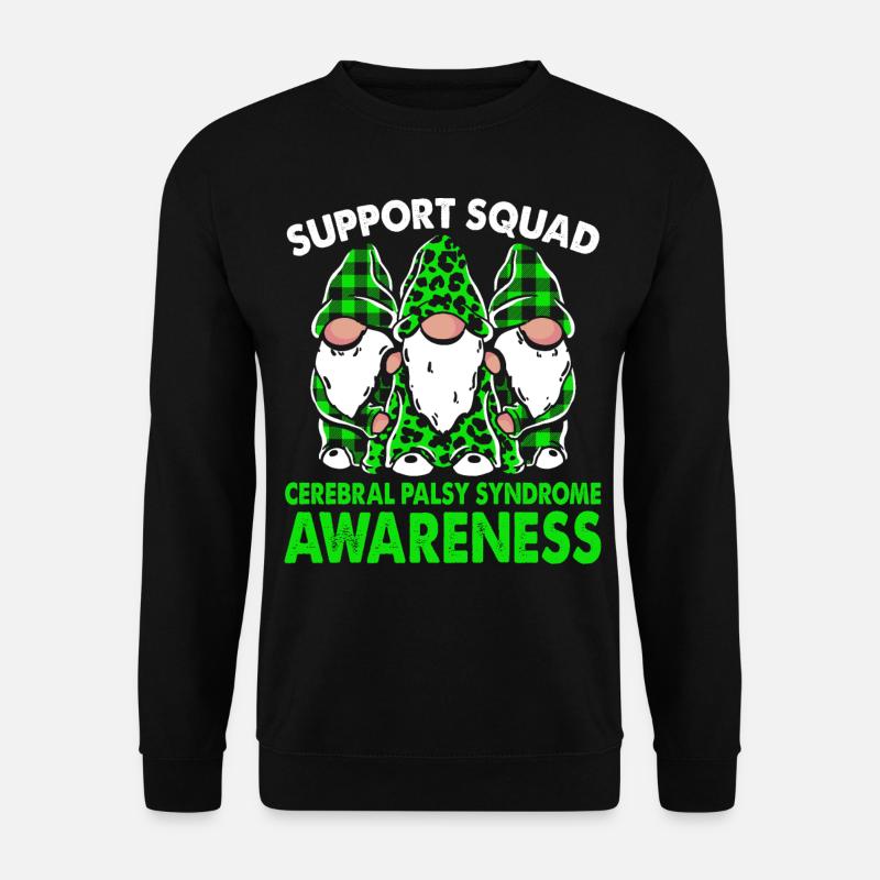 Support Squad Zerebralparese-syndrom - Unisex Pullover - Schwarz