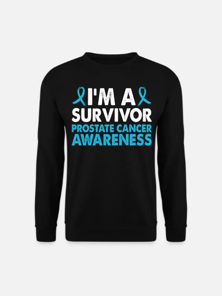 Prostate Cancer Awareness Month for Survivors - Unisex Sweatshirt - black
