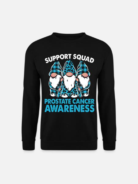 Support Squad Prostatakrebs Awareness Month Blue - Unisex Pullover - Schwarz