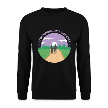 Infirmière Alzheimer’s Awareness Medical - Sweat-shirt Unisexe - noir - Devant - Alina (178cm) & Michal (187cm)