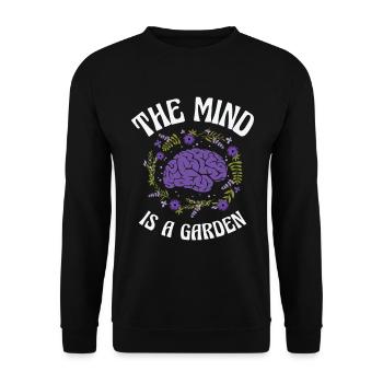 Infirmière Alzheimer’s Awareness Medical - Sweat-shirt Unisexe - noir - Devant - Alina (178cm) & Michal (187cm)