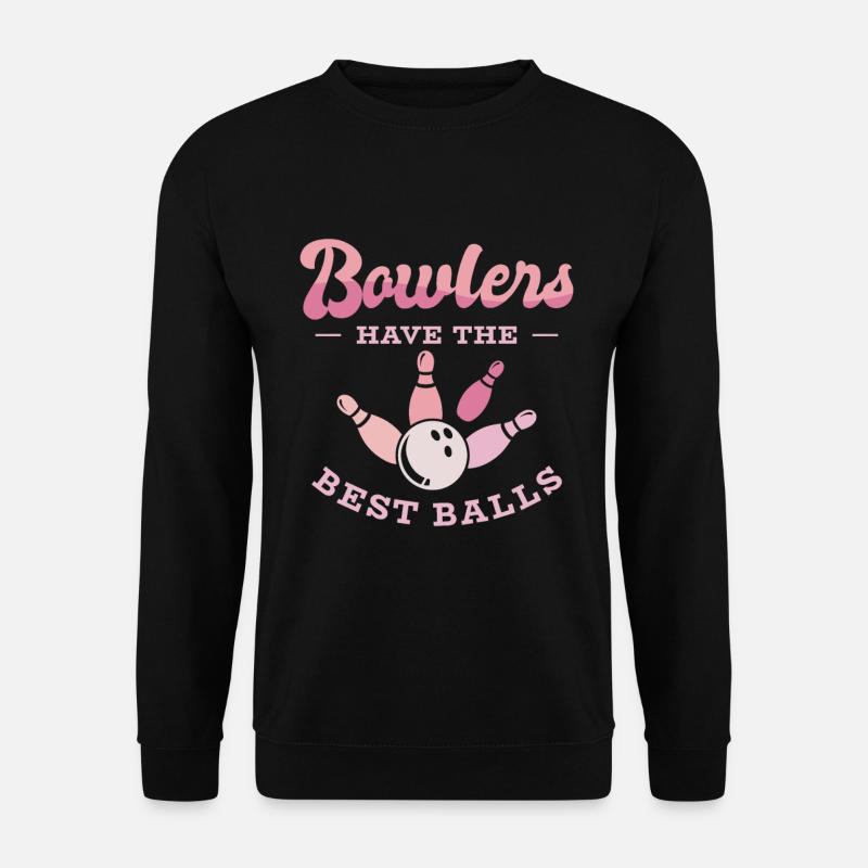 Bowling Women Bowler Strike - Unisex Sweatshirt - black