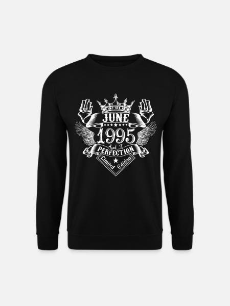 Juni 1995 | Juni 1995 Jubiläum 1995 - Unisex Pullover - Schwarz