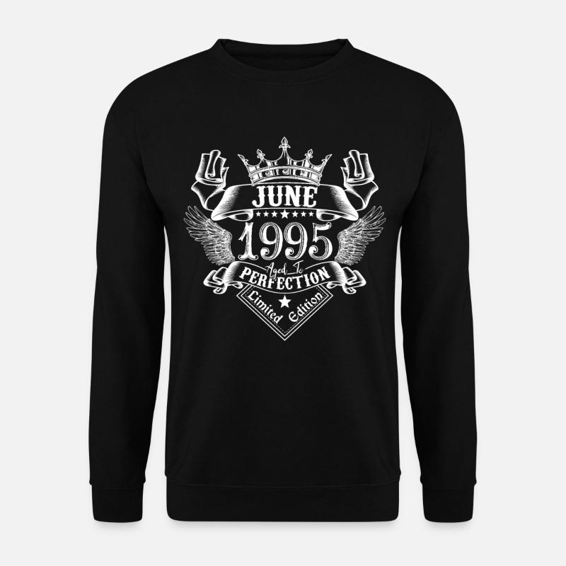 Juni 1995 | Juni 1995 Jubiläum 1995 - Unisex Pullover - Schwarz