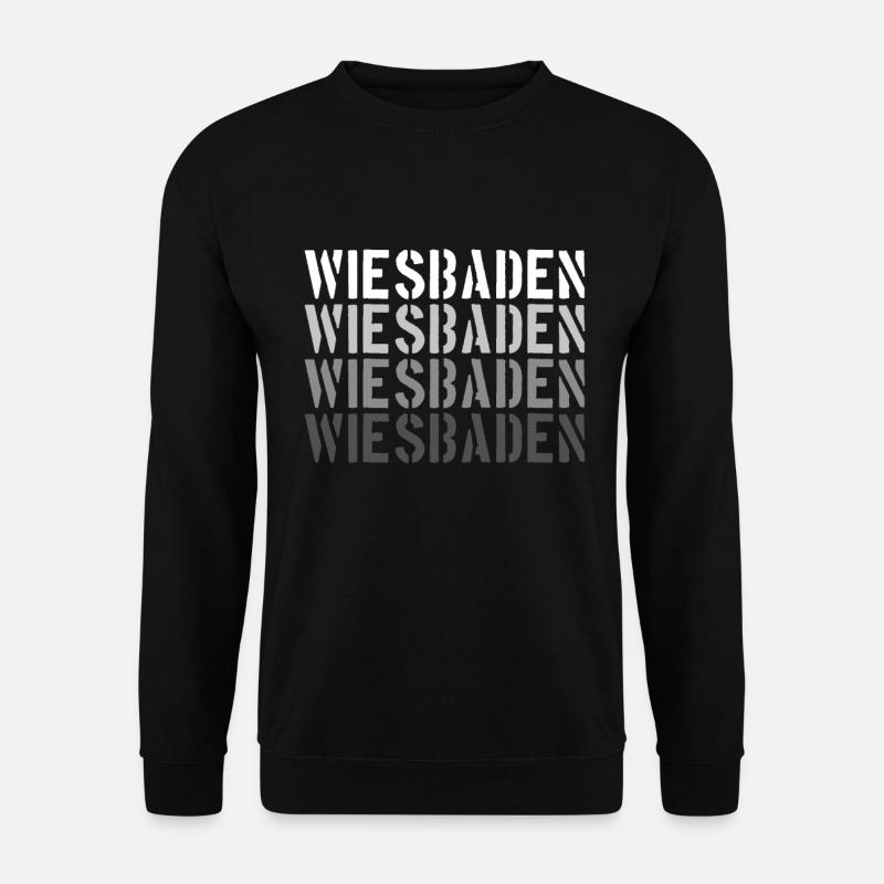 Wiesbaden - Unisex Pullover - Schwarz
