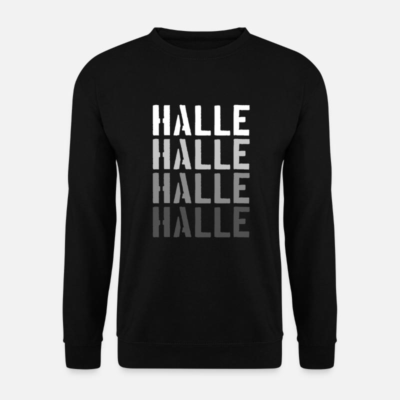 Halle - Unisex Pullover - Schwarz