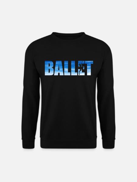 Ballet Danseuse Danse Ballerine - Sweat-shirt Unisexe - noir