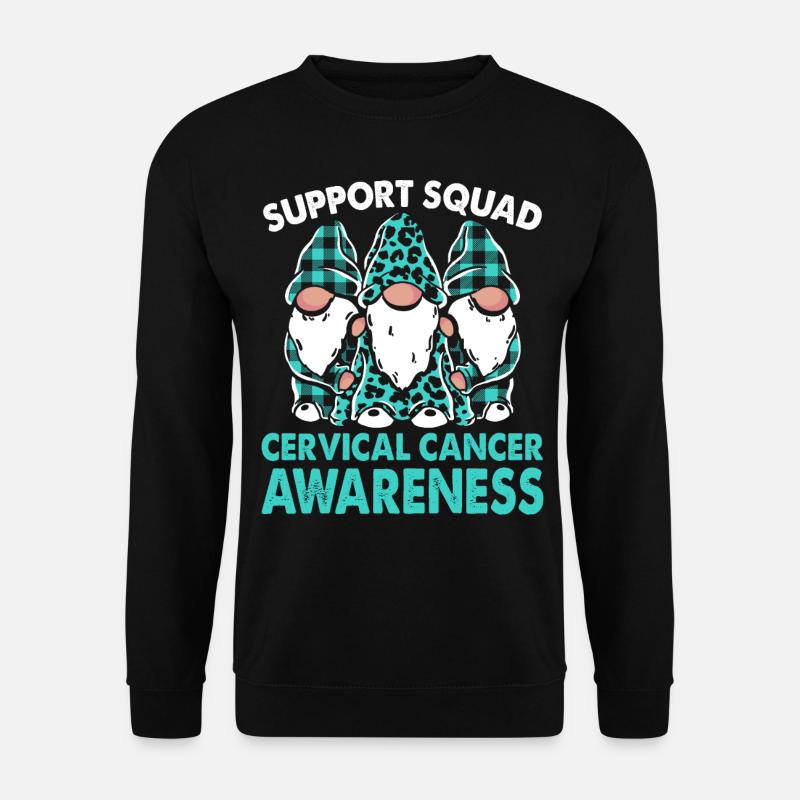 Support Squad Awareness Month - Unisex Sweatshirt - black