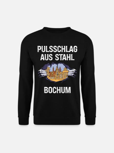 Tief im Westen Bochum Pott Kohle Ruhrgebiet Ruhr - Unisex Pullover - Schwarz