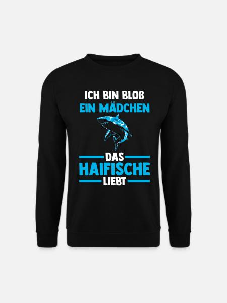 Fische Haifisch - Unisex Pullover - Schwarz