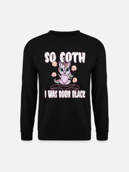 Satan Beelzebub Teufel Gothic Pentagram Mystisch - Unisex Pullover - Schwarz