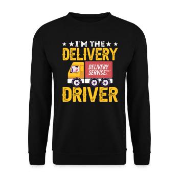 Je suis l’expert en appréciant - Sweat-shirt Unisexe - noir - Devant - Alina (178cm) & Michal (187cm)