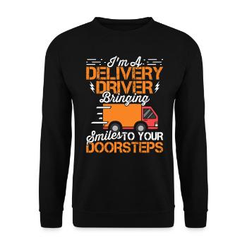 Je suis l’expert en appréciant - Sweat-shirt Unisexe - noir - Devant - Alina (178cm) & Michal (187cm)
