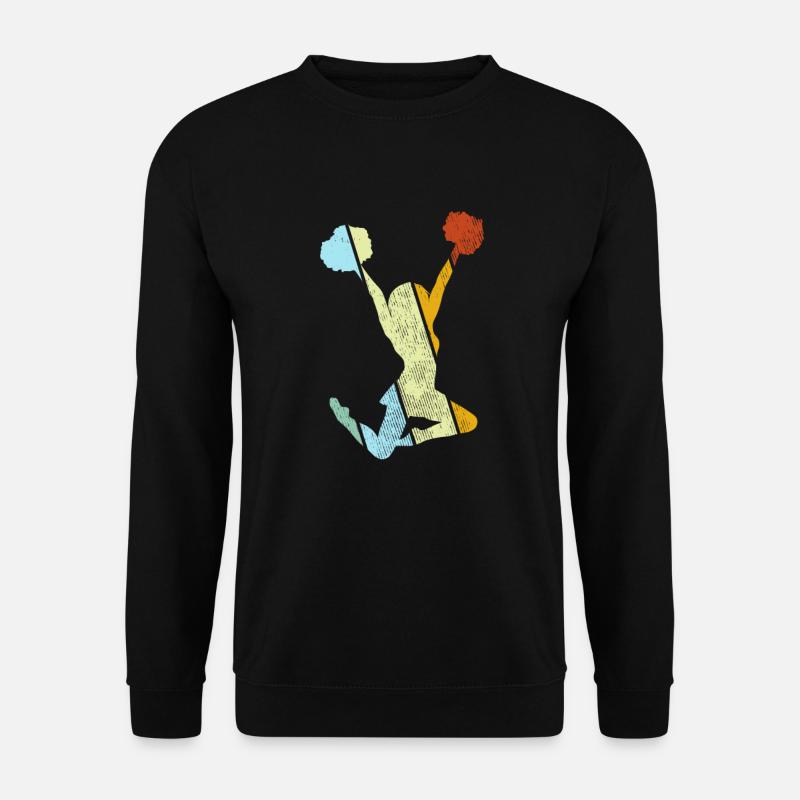 cheerleading retro - Unisex Sweatshirt - black