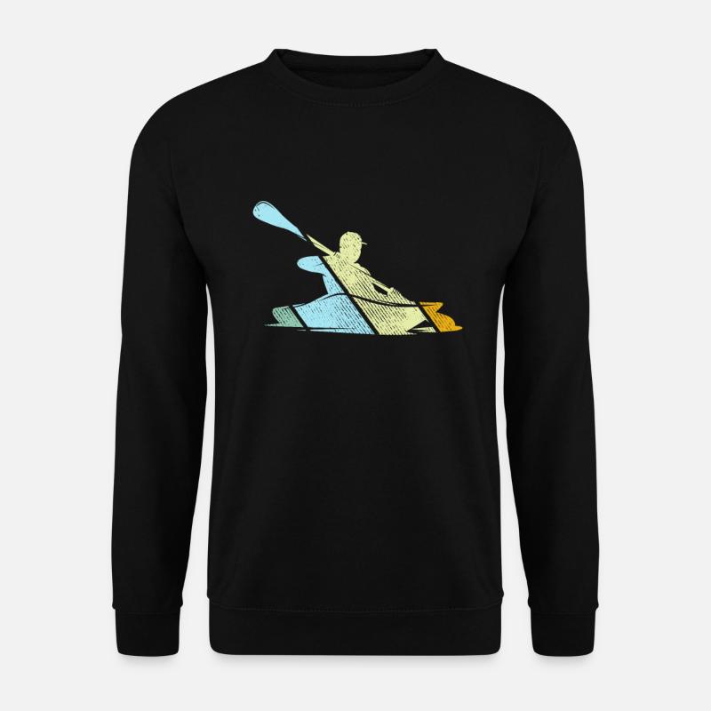 Canoe Retro - Unisex Sweatshirt - black