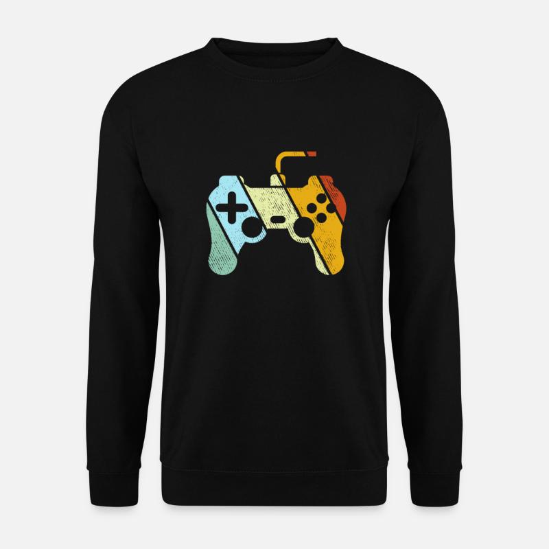 Gaming Retro - Unisex Pullover - Schwarz