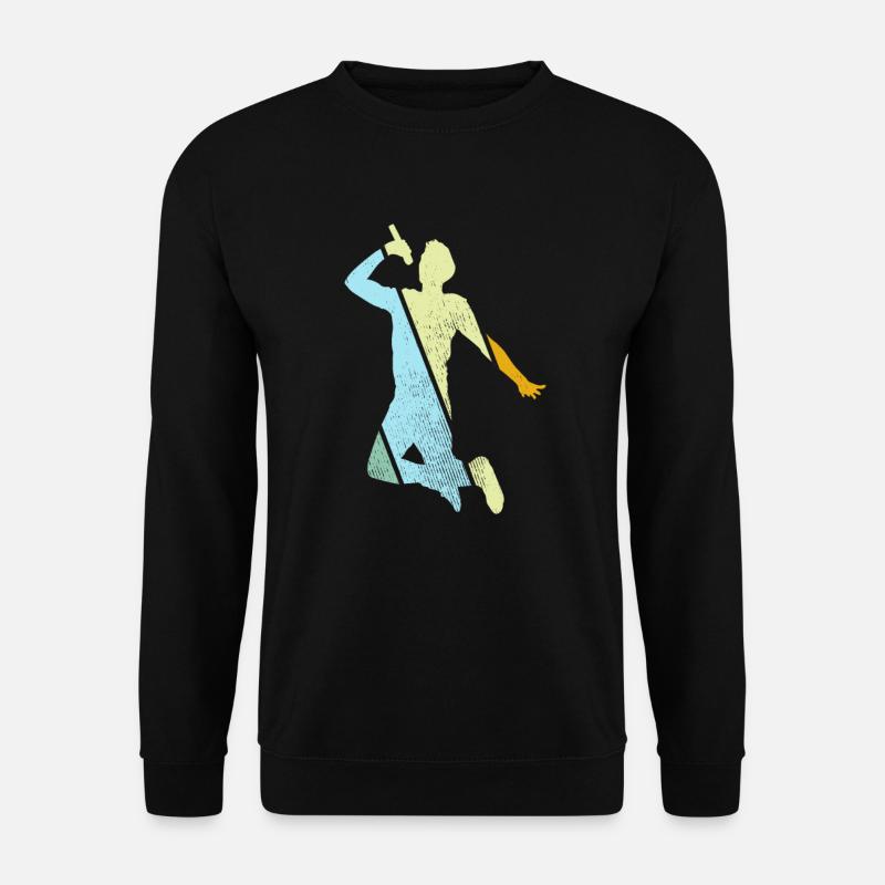Chanter rétro - Sweat-shirt Unisexe - noir