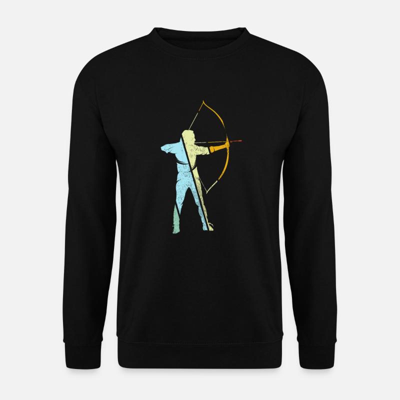 Archery Retro - Unisex Sweatshirt - black