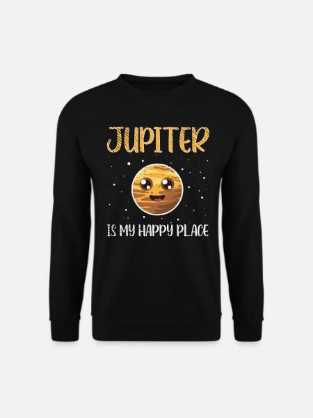 Jupiter Raumfahrt Erkundung Raumfahrt-Enthusiast - Unisex Pullover - Schwarz