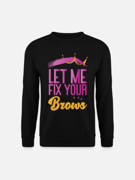 Esthéticienne Esthéticienne Soins de la Peau - Sweat-shirt Unisexe - noir