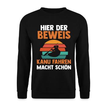 Schullehrer Lehrer - Unisex Pullover - Schwarz - Vorne - Alina (178cm) & Michal (187cm)