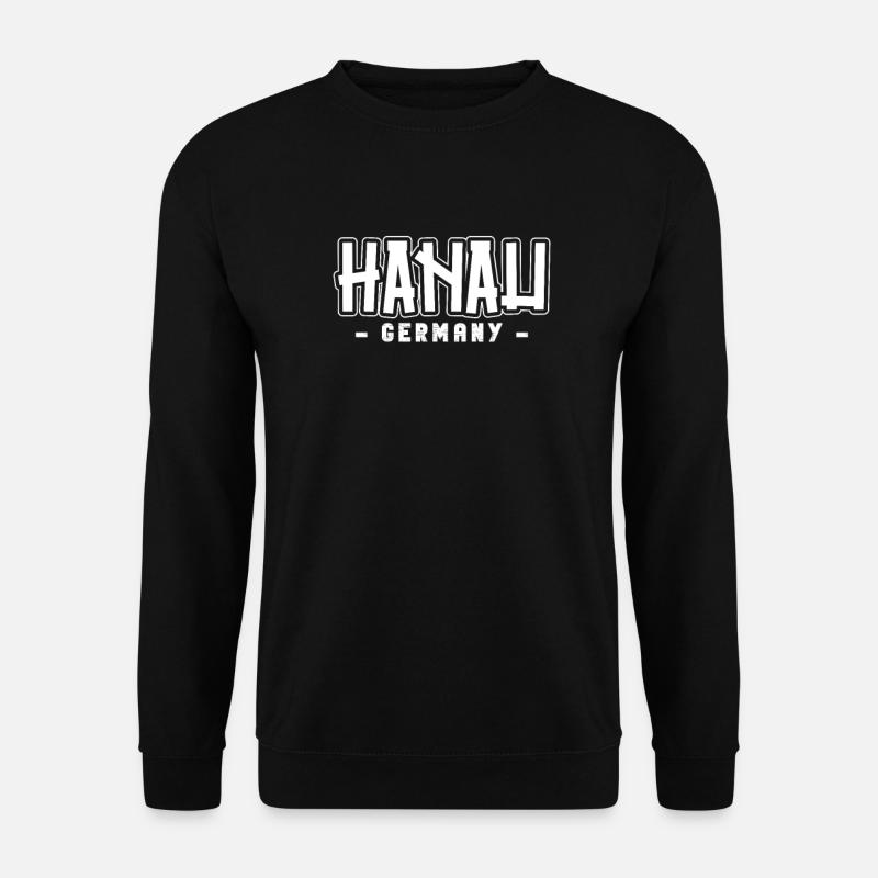 Hanauerin Hanauer Hanau - Unisex Pullover - Schwarz