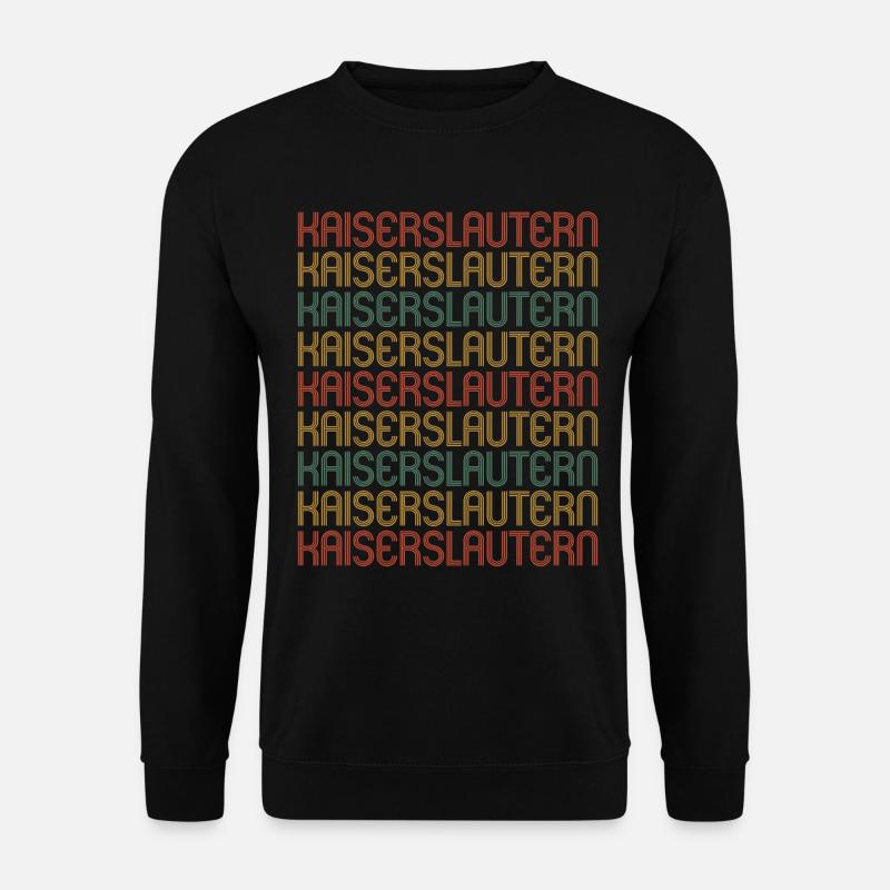 Kaiserslauternerin Kaiserslauterner Kaiserslautern - Unisex Pullover - Schwarz
