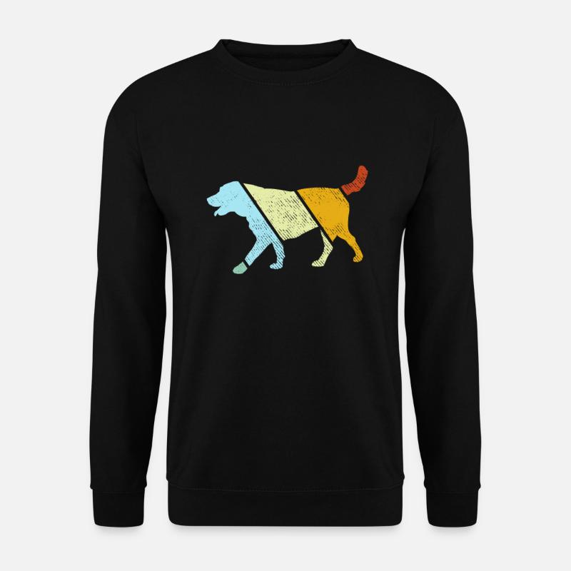 Dog Retro - Unisex Sweatshirt - black