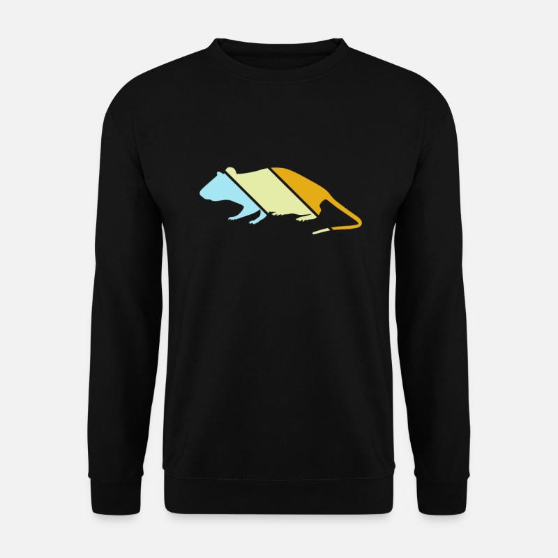Mouse Retro - Unisex Sweatshirt - black