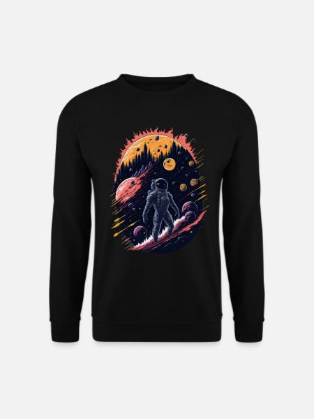 Space Fantasy - Unisex Sweatshirt - black