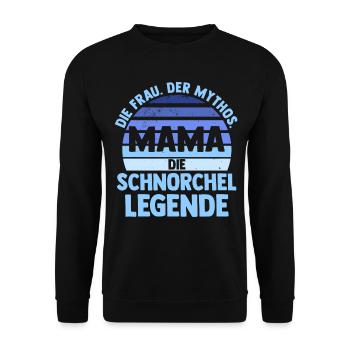 Schullehrerin Lehrerin - Unisex Pullover - Schwarz - Vorne - Alina (178cm) & Michal (187cm)