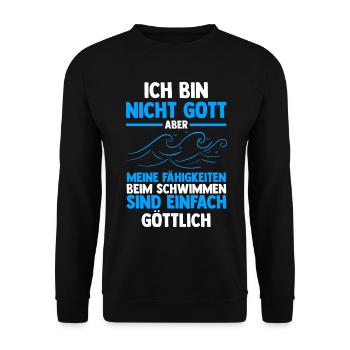 Schullehrer Lehrer - Unisex Pullover - Schwarz - Vorne - Alina (178cm) & Michal (187cm)