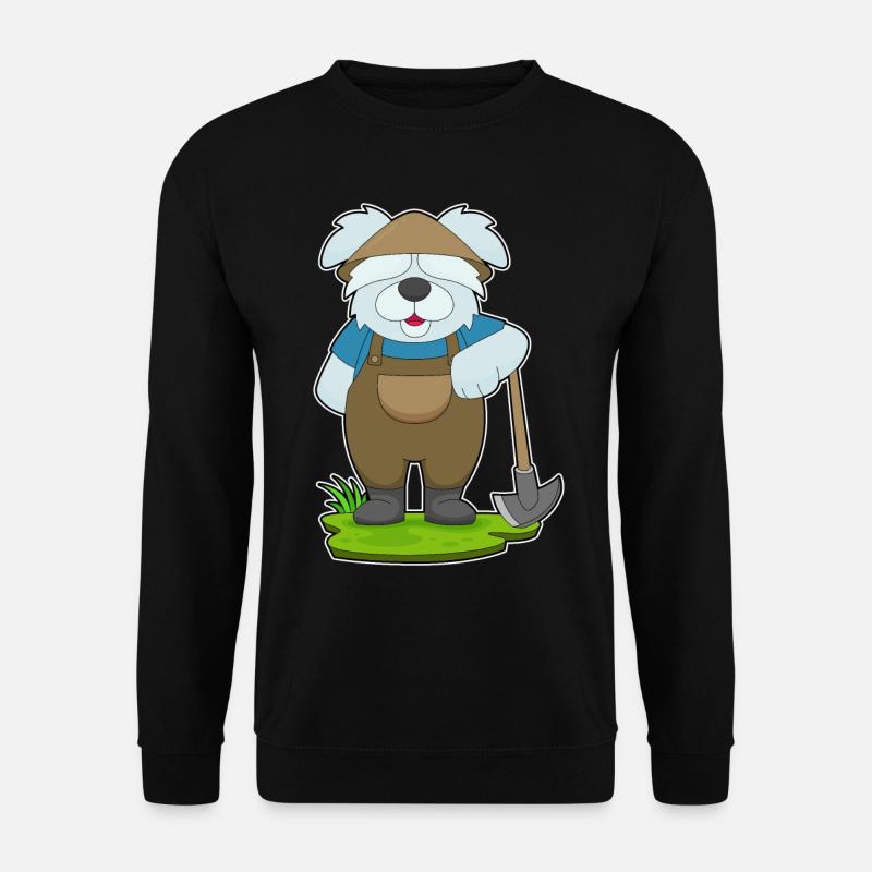 Pioche éleveuse de chiens - Sweat-shirt Unisexe - noir