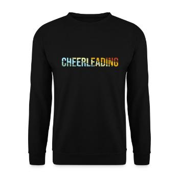 Cheerleading Rétro - Sweat-shirt Unisexe - noir - Devant - Alina (178cm) & Michal (187cm)