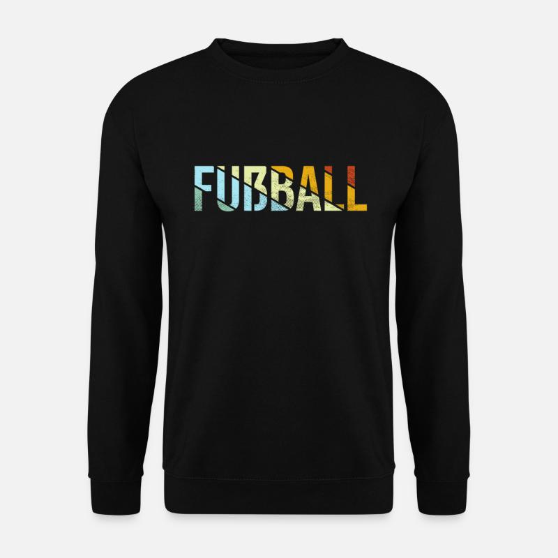 Fußball Fußballer Retro - Unisex Pullover - Schwarz