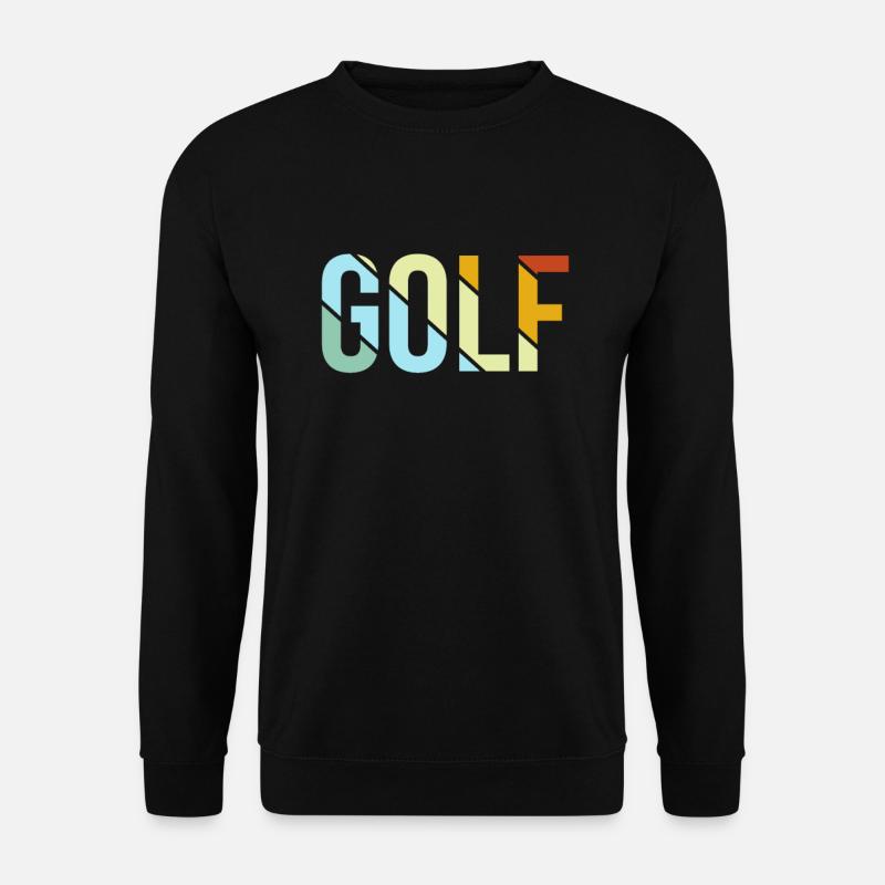 Golf Retro - Unisex Sweatshirt - black