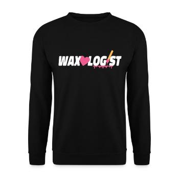 Cute Esthetician Skincare - Unisex Sweatshirt - black - Front - Alina (178cm) & Michal (187cm)