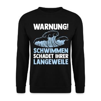 Schullehrer Lehrer - Unisex Pullover - Schwarz - Vorne - Alina (178cm) & Michal (187cm)
