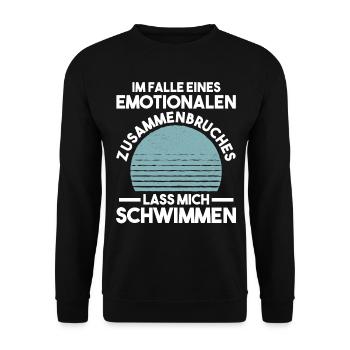 Schullehrer Lehrer - Unisex Pullover - Schwarz - Vorne - Alina (178cm) & Michal (187cm)