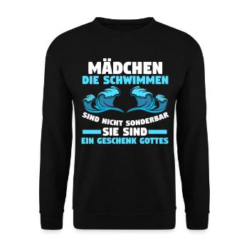 Schullehrerin Lehrerin - Unisex Pullover - Schwarz - Vorne - Alina (178cm) & Michal (187cm)