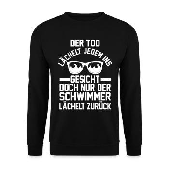Schullehrerin Lehrerin - Unisex Pullover - Schwarz - Vorne - Alina (178cm) & Michal (187cm)