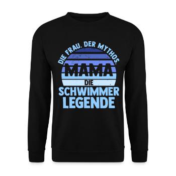 Schullehrerin Lehrerin - Unisex Pullover - Schwarz - Vorne - Alina (178cm) & Michal (187cm)