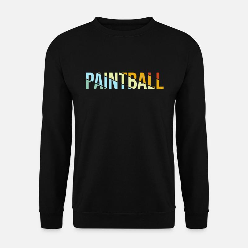 Paintball Retro - Unisex Sweatshirt - black
