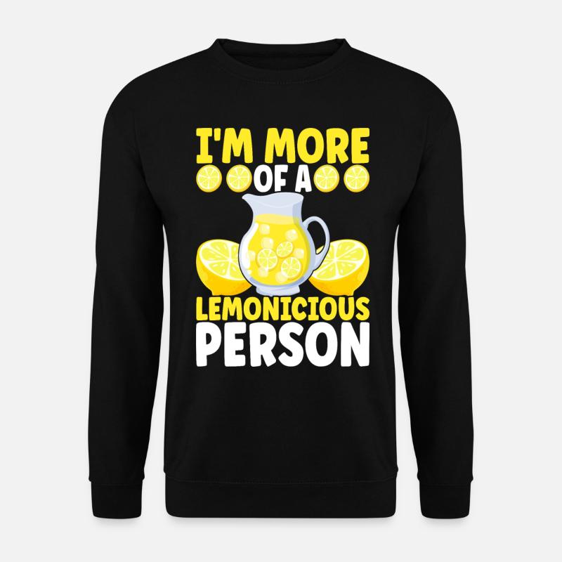 Limonade Limonadenstand - Unisex Pullover - Schwarz