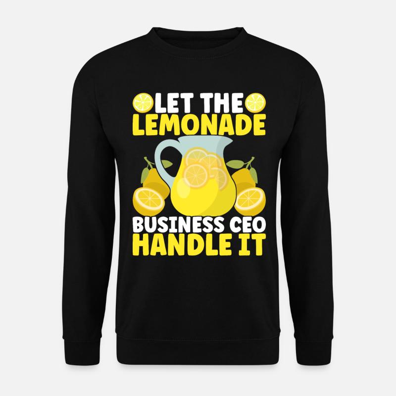 Limonade Limonadenstand - Unisex Pullover - Schwarz