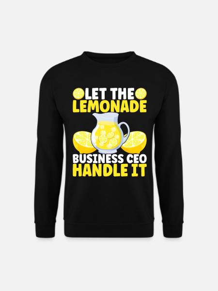 Lemonade Lemonade stand - Unisex Sweatshirt - black