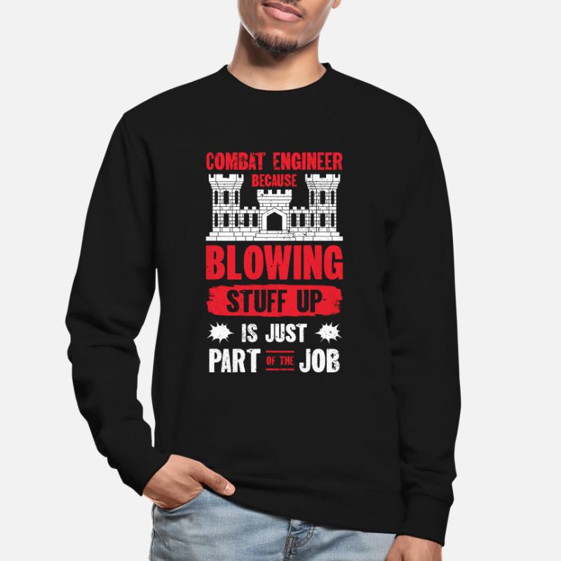 Combat Engineer Engineering Armee Unisex Pullover